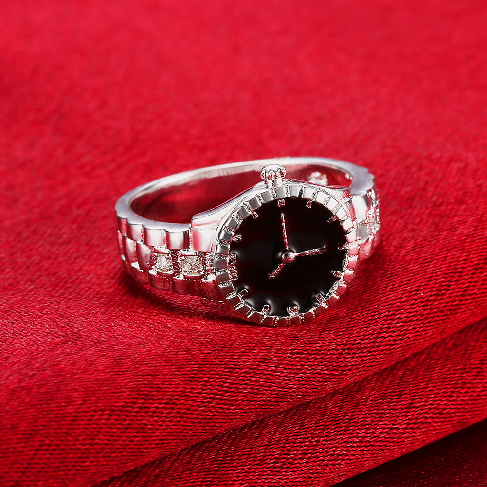 Fine Jewelry Watches Women - 925 Sterling Silver Wrist Watch Zircon