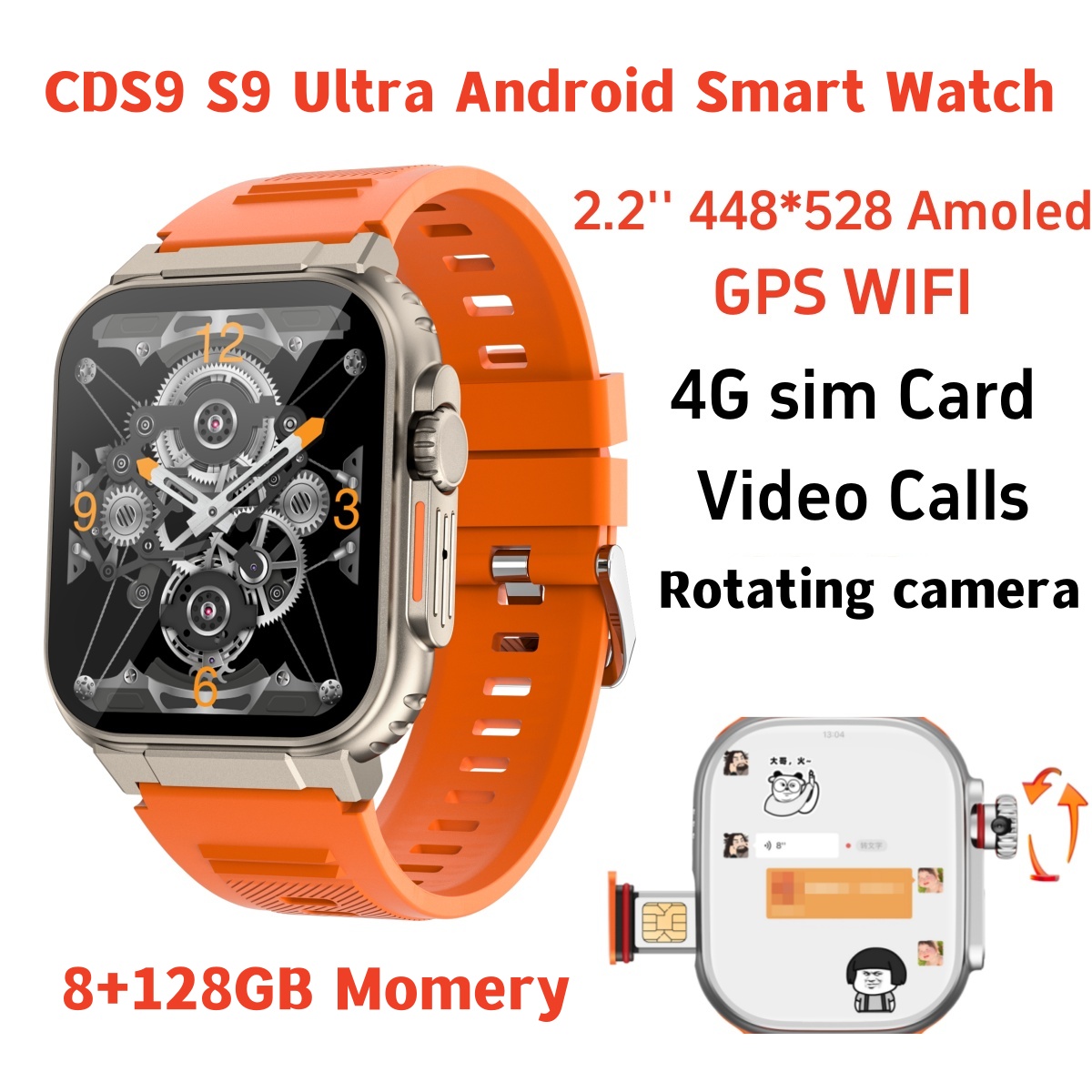 Italian Jewelry Watches - Original S10 Smart Watch 4G/5G Network