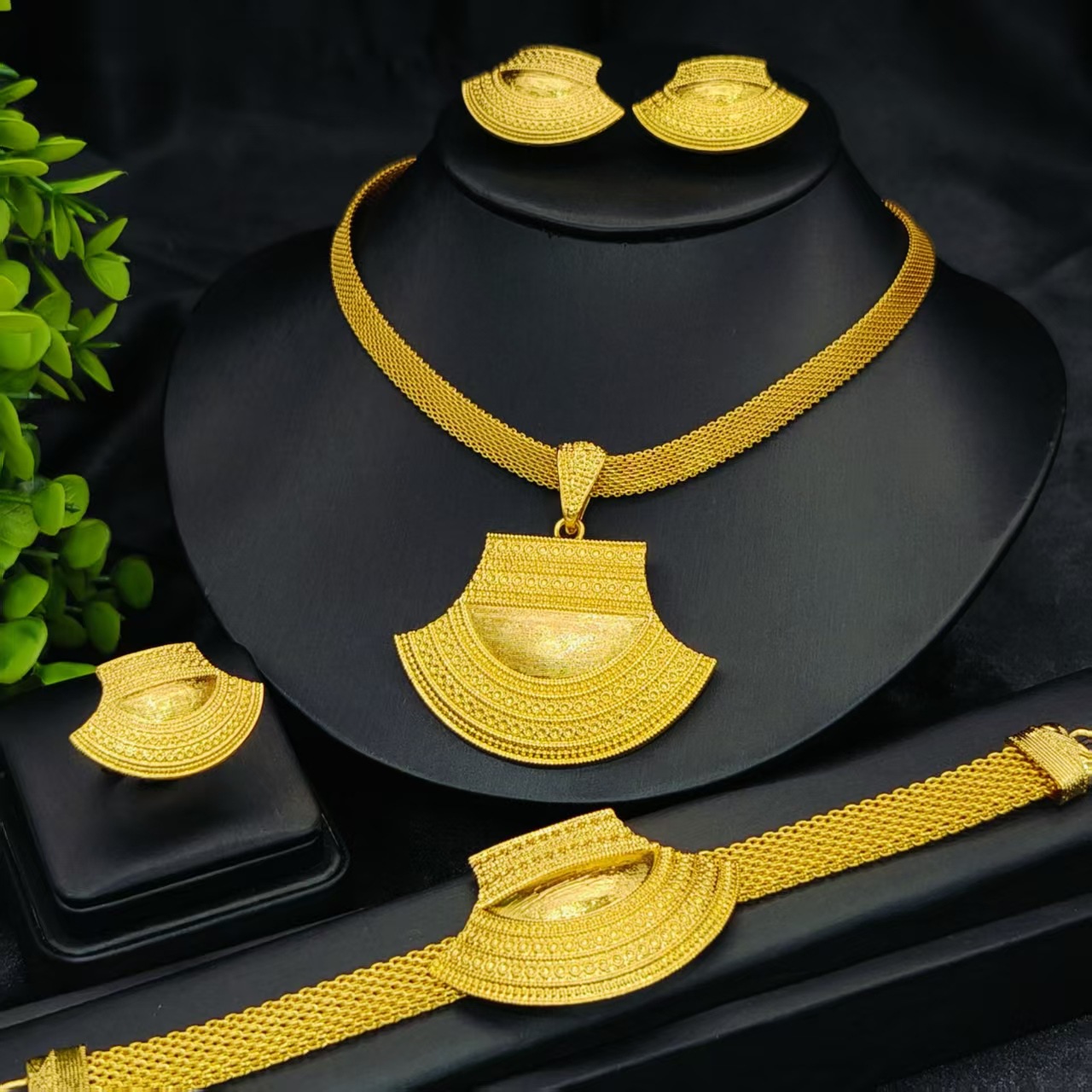 Fine Jewelry Watches Women - Blessed Watch Strap Necklace Bracelet Earrings