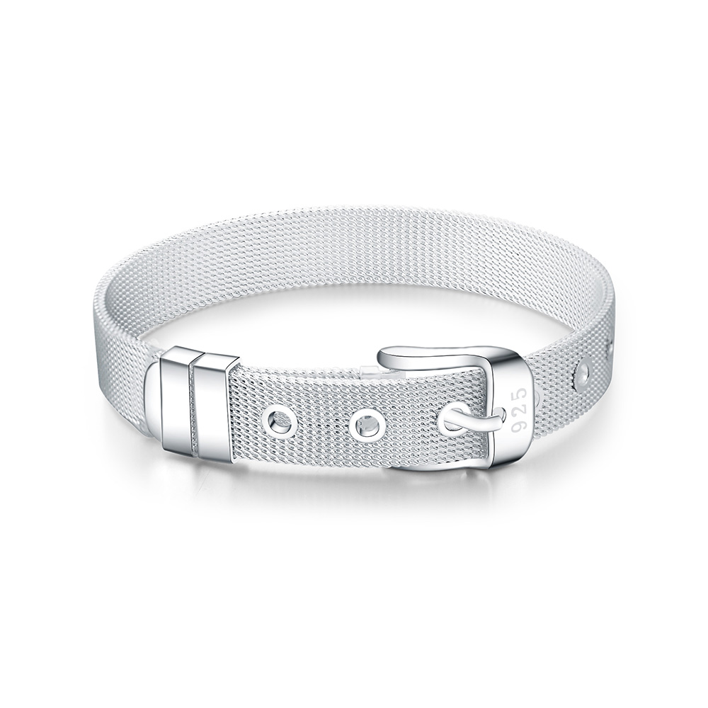 Fine Jewelry Watches Women - Fashionable Belt Design Pure 925 Sterling