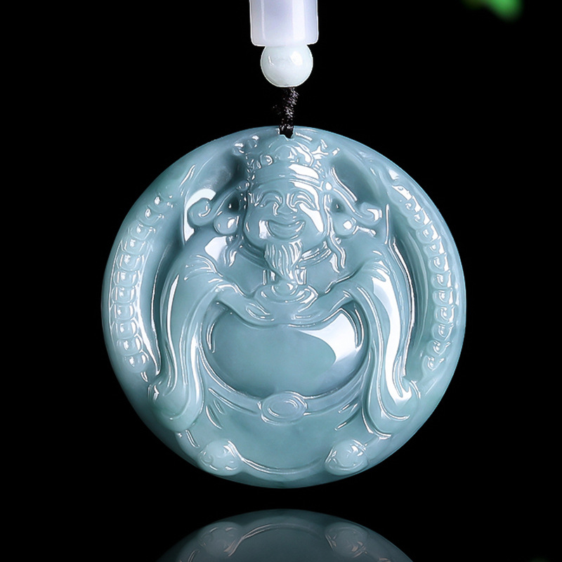 Jewelry & Watches Ltd - Burmese Jadeite God of Wealth Pendant