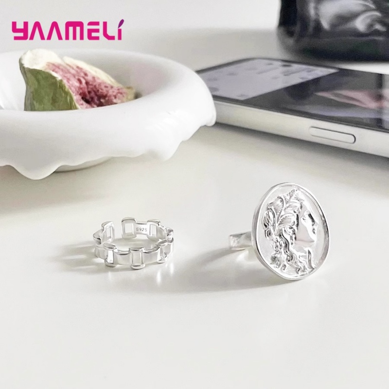 Fine Jewelry Watches Women - 925 Silver Watch Chain Rings for