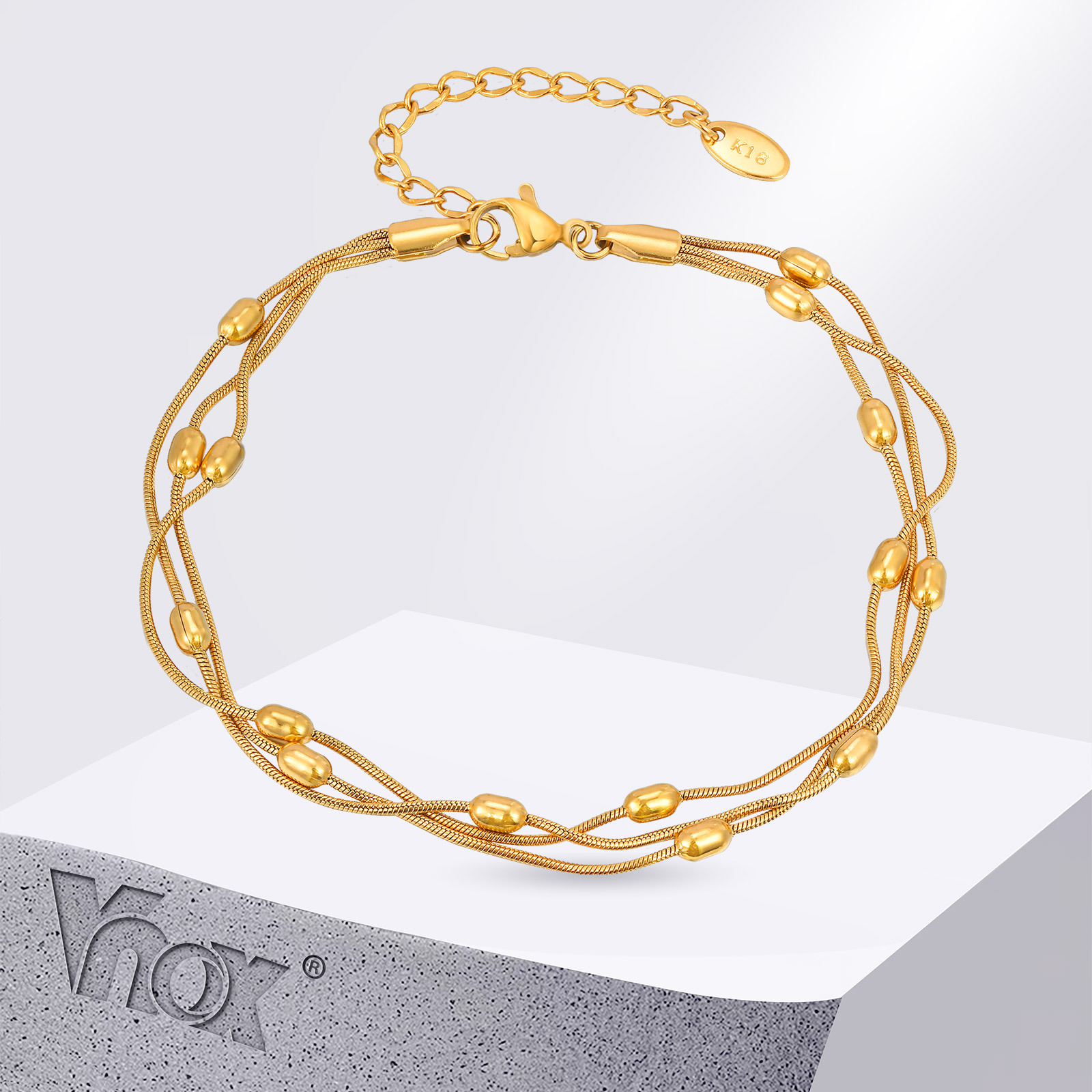 Vnox Summer Stainless Steel Th - Jc Jewelry & Watches recension och pris
