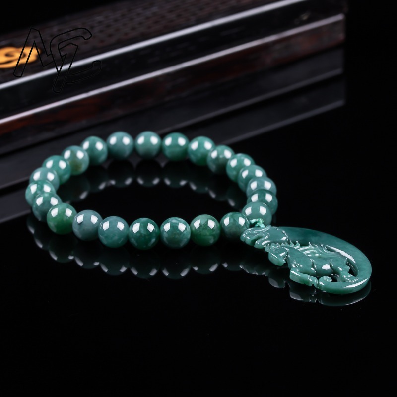 Natural Jadeite Blue Water Zod - Jewelry & Watches Ltd recension och pris
