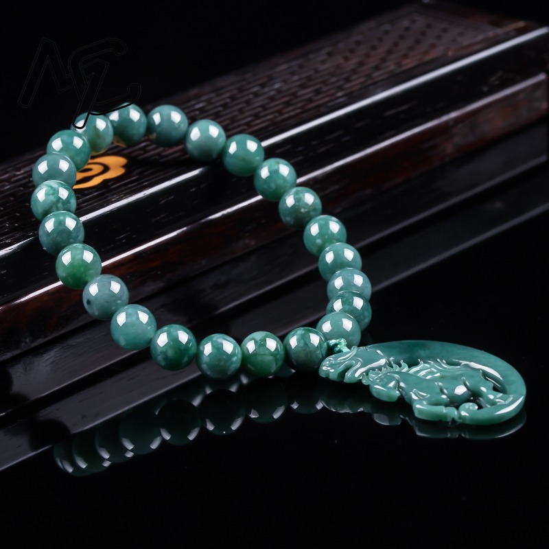 Natural Jadeite Blue Water Zod - Jewelry & Watches Ltd recension och pris
