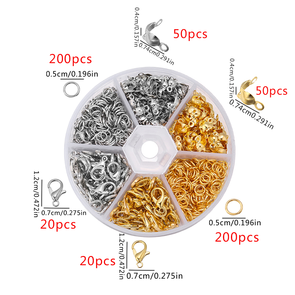 540pcs Stainless Steel Lobster - Pearl Necklace recension och pris