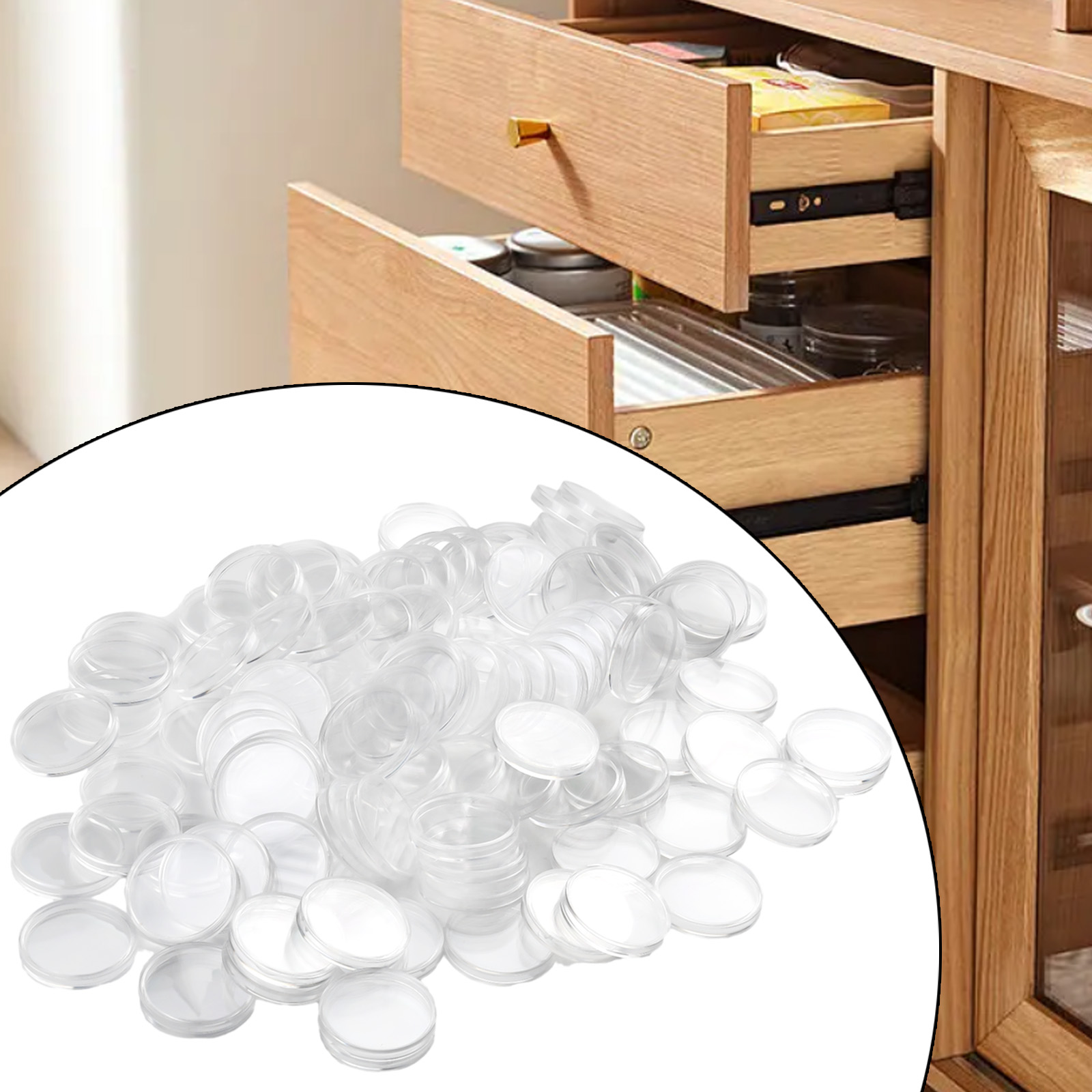 100 Clear Plastic Coin Capsule - Collectors Coins Jewelry & Watches Of Smithtown recension och pris