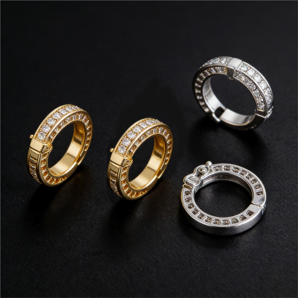2pcs Round Connector Buckles P - Pearl Necklace recension och pris
