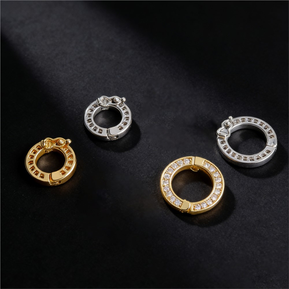 2pcs Round Connector Buckles P - Pearl Necklace recension och pris