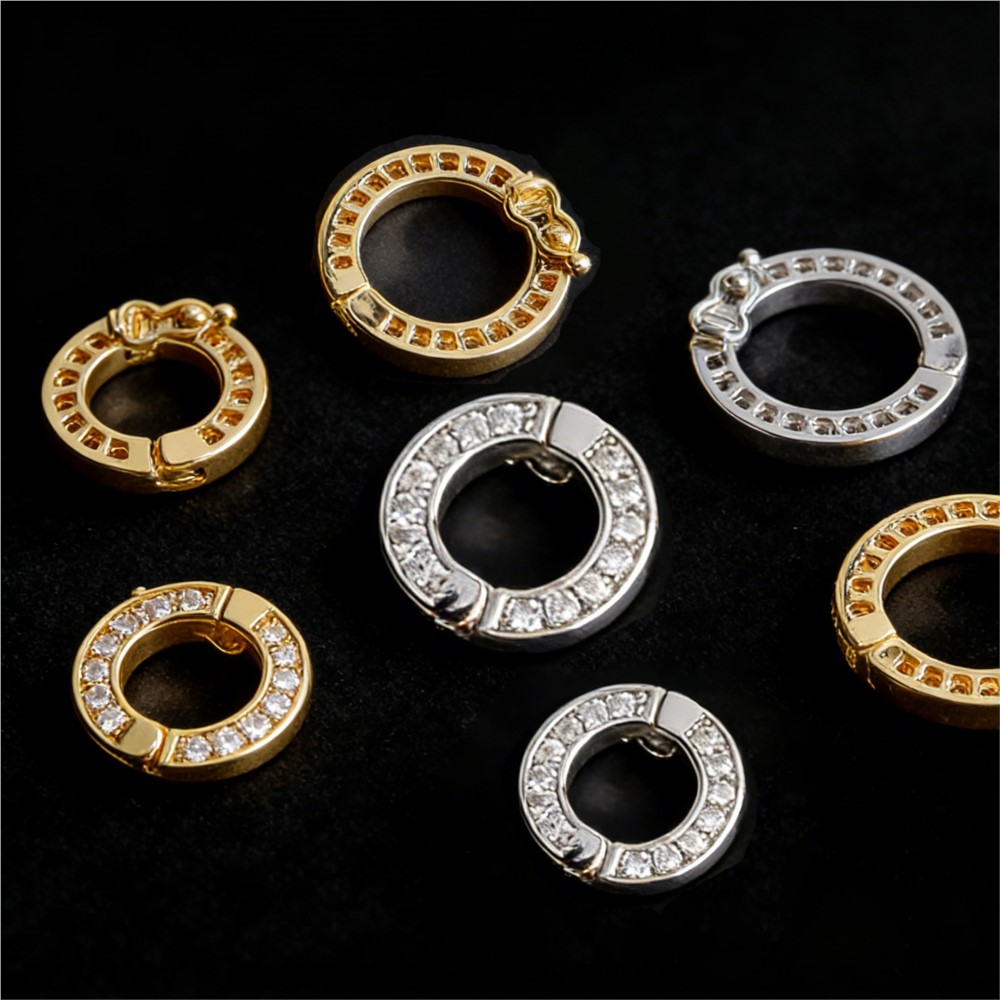 2pcs Round Connector Buckles P - Pearl Necklace recension och pris