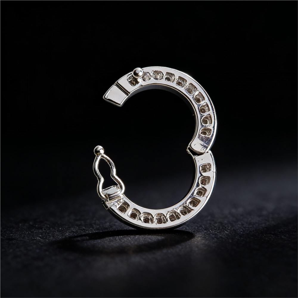 2pcs Round Connector Buckles P - Pearl Necklace recension och pris