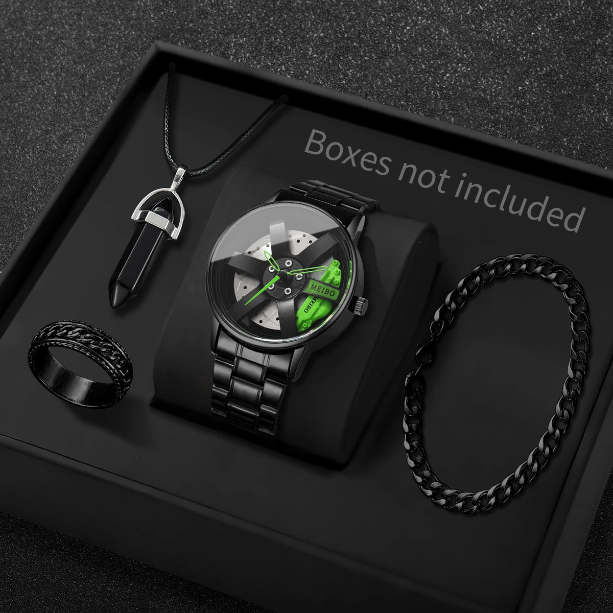 4PCS/Set Fashion 3d Car Wheel  - Jewelry Type Watches recension och pris