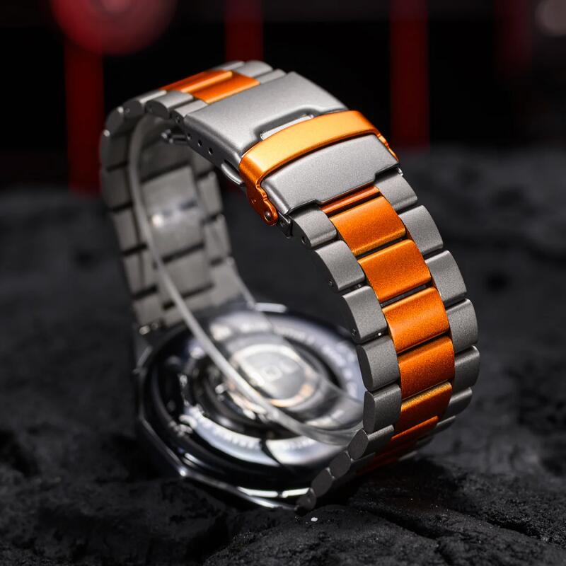 22mm Luxury Stainless Steel St - A1 Watches & Jewelry New York Photos recension och pris
