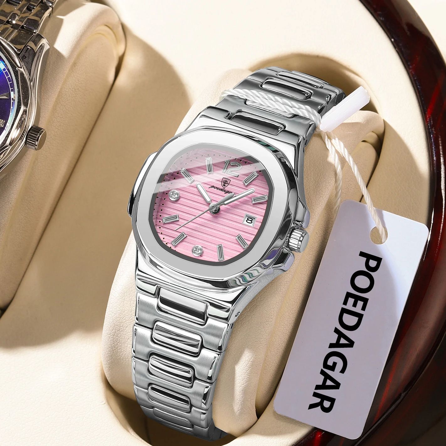 POEDAGAR Square Fashion Woman  - High Jewelry Watches recension och pris