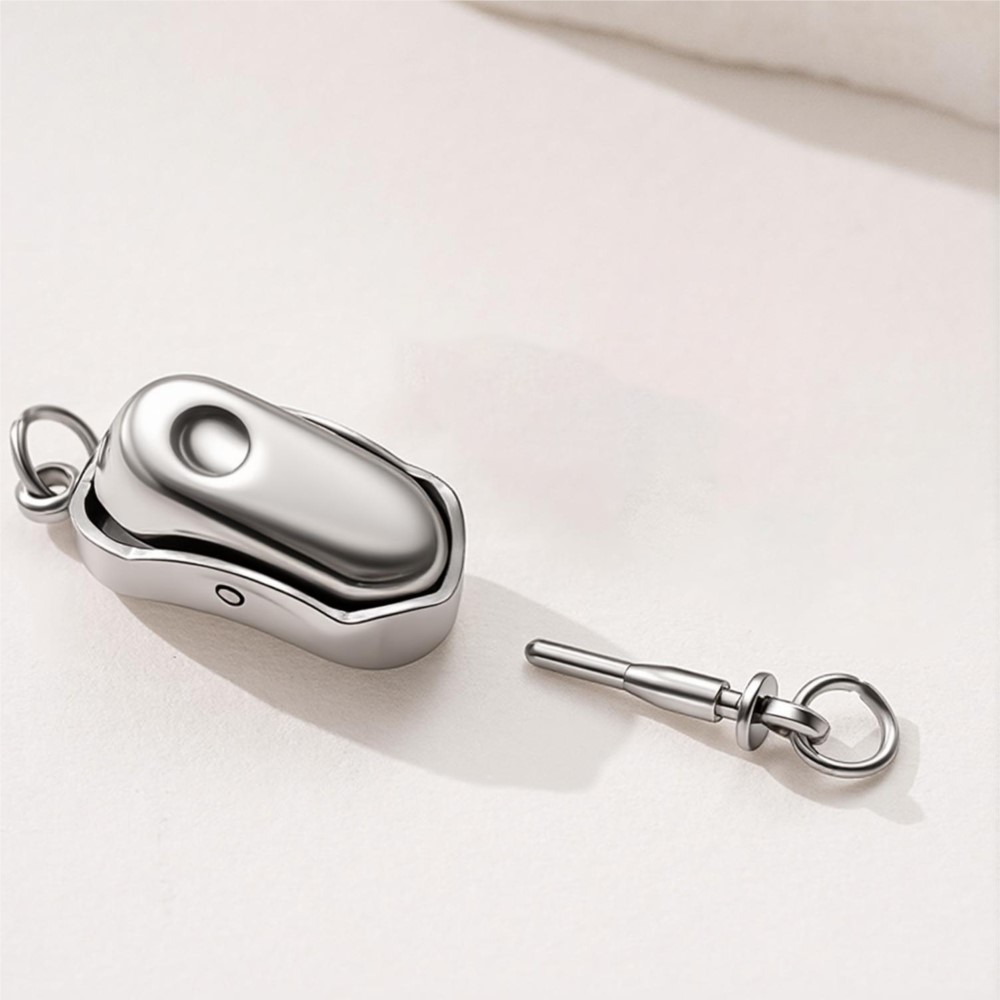 2pcs Stainless Steel Press Buc - Pearl Necklace recension och pris