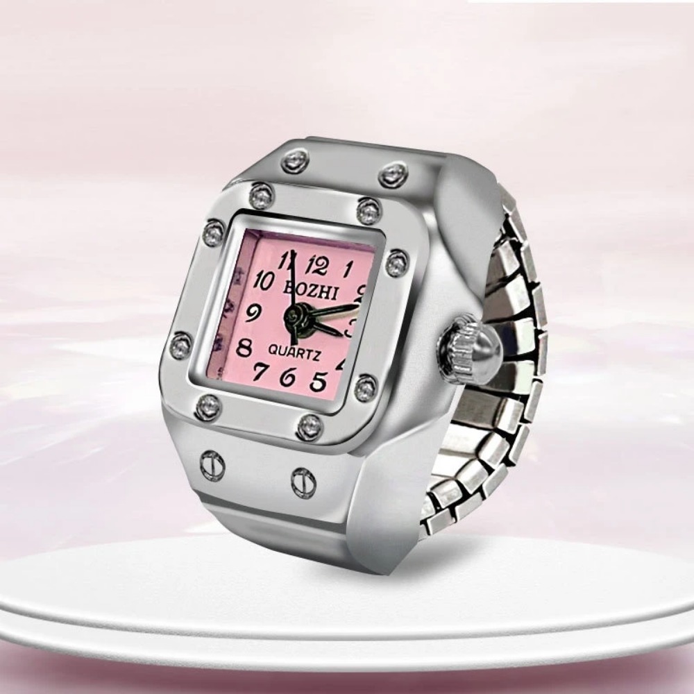 Creative Square Dial Ring Watc - Jewelry Type Watches recension och pris