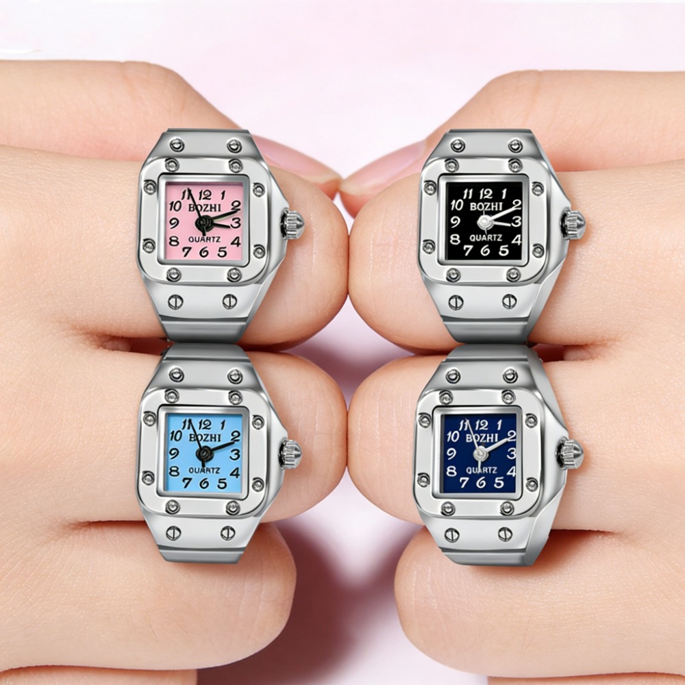 Creative Square Dial Ring Watc - Jewelry Type Watches recension och pris