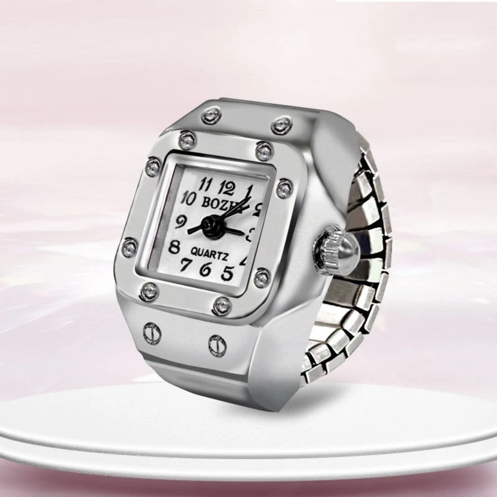 Creative Square Dial Ring Watc - Jewelry Type Watches recension och pris