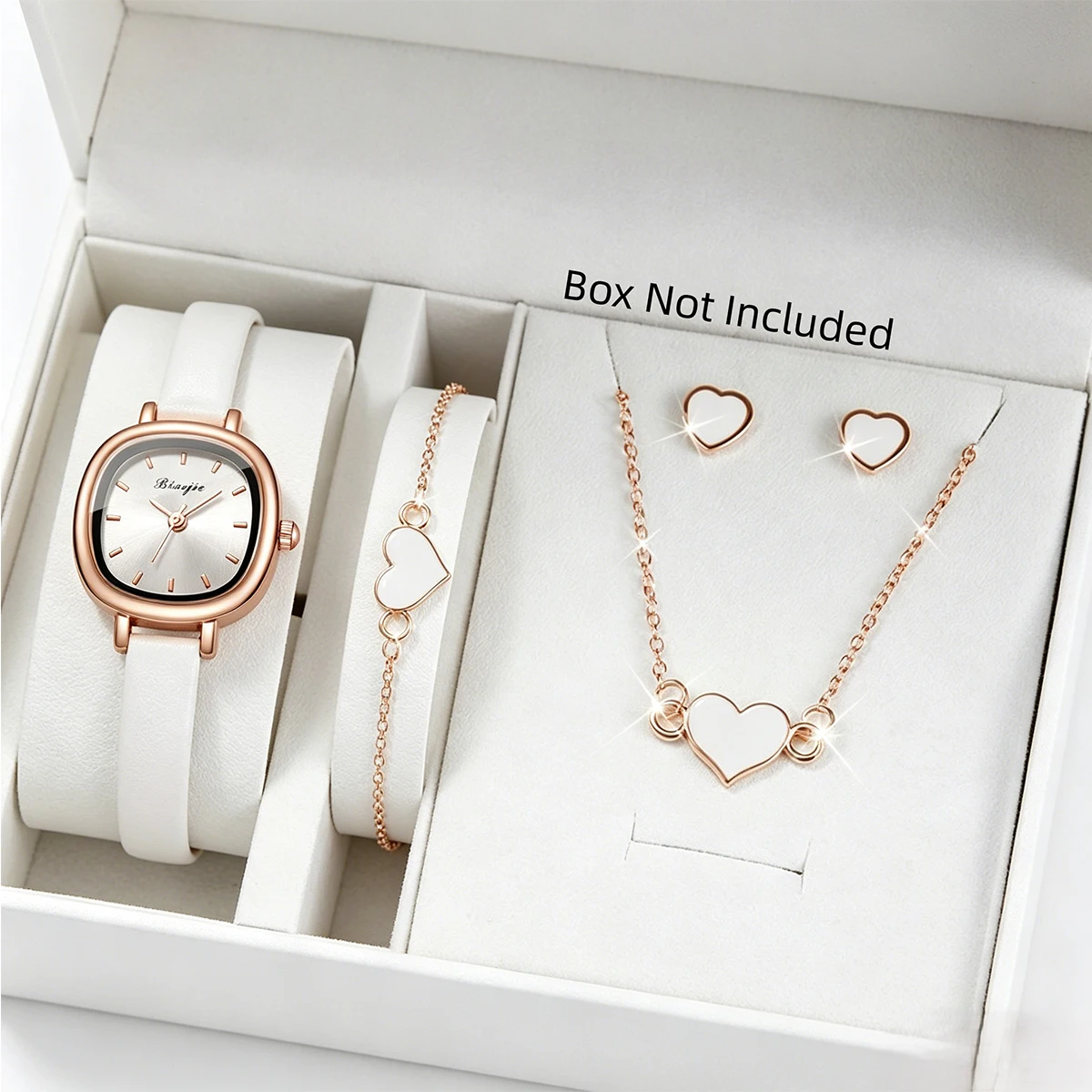 5PCS Fashion Square Dial Women - Fine Jewelry Watches Women recension och pris