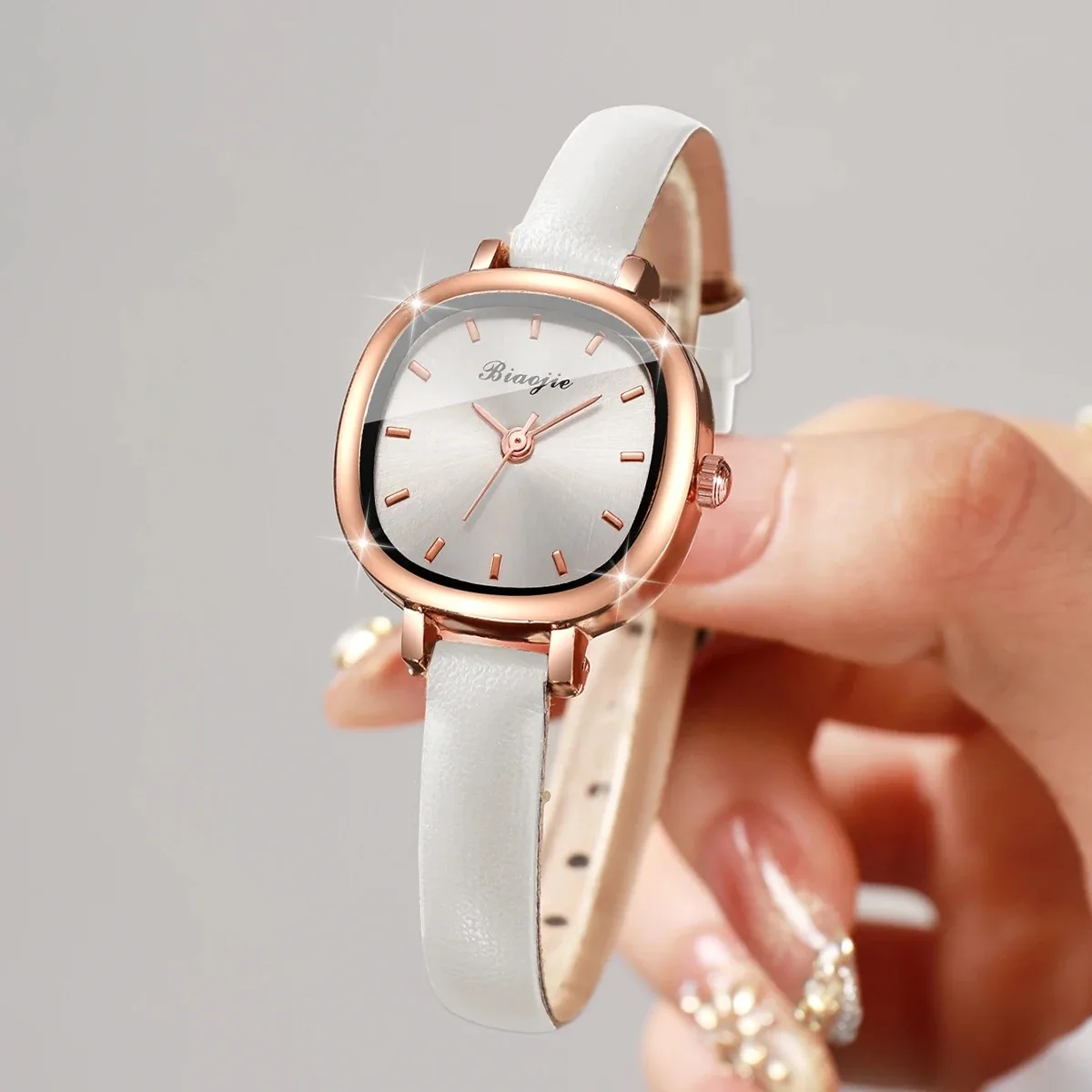 5PCS Fashion Square Dial Women - Fine Jewelry Watches Women recension och pris