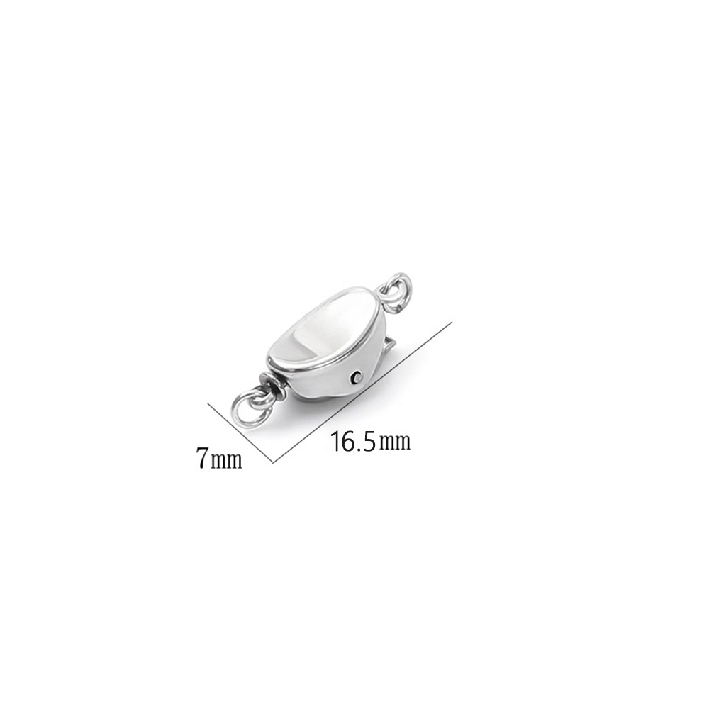 5 Pcs Titanium Steel Necklace  - Pearl Necklace recension och pris