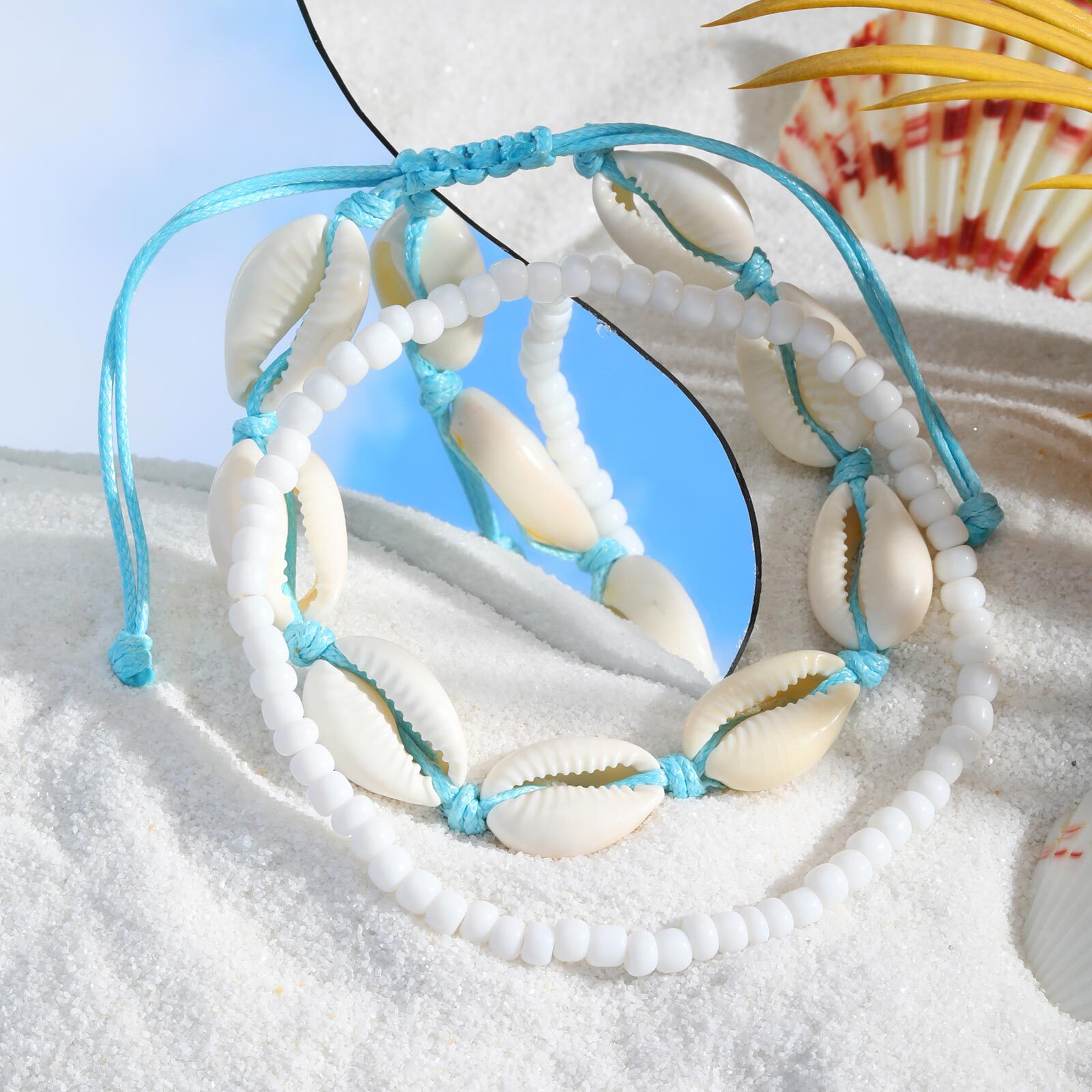 Cowrie Shell Ankle Bracelet fo - Jc Jewelry & Watches recension och pris