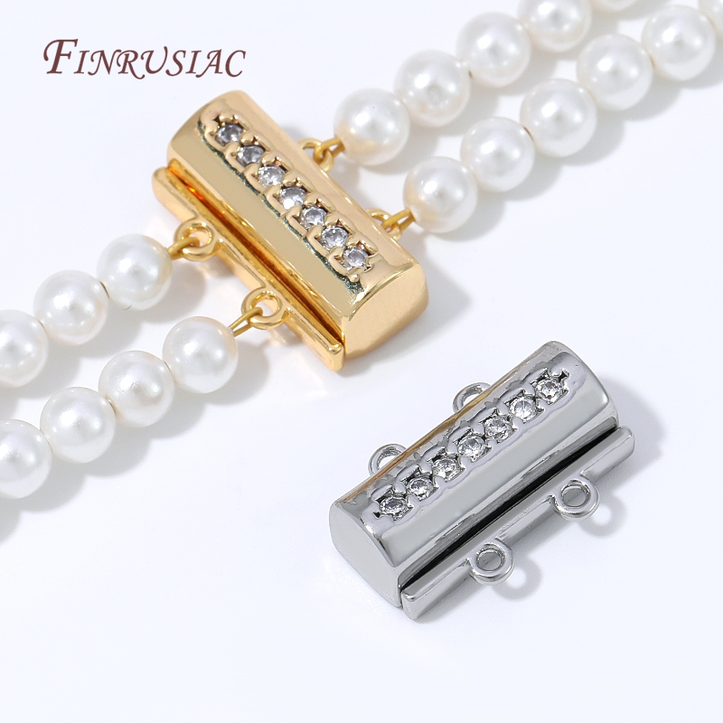 Magnetic Necklace Clasp 18K Go - Pearl Necklace recension och pris