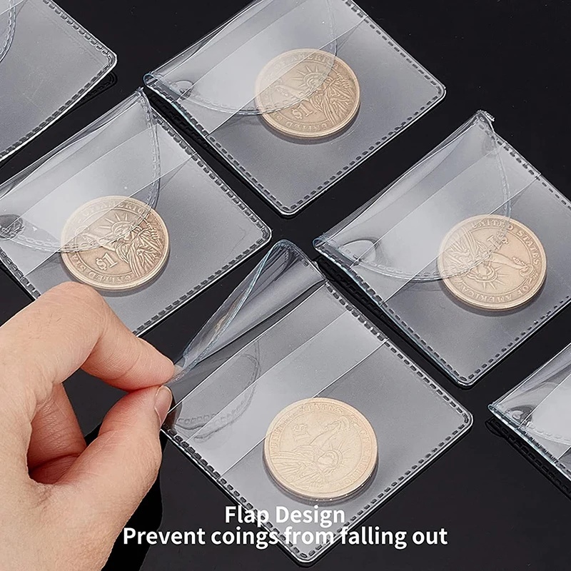 Clear PVC Coin Collector Bags, - Collectors Coins Jewelry & Watches Of Smithtown recension och pris