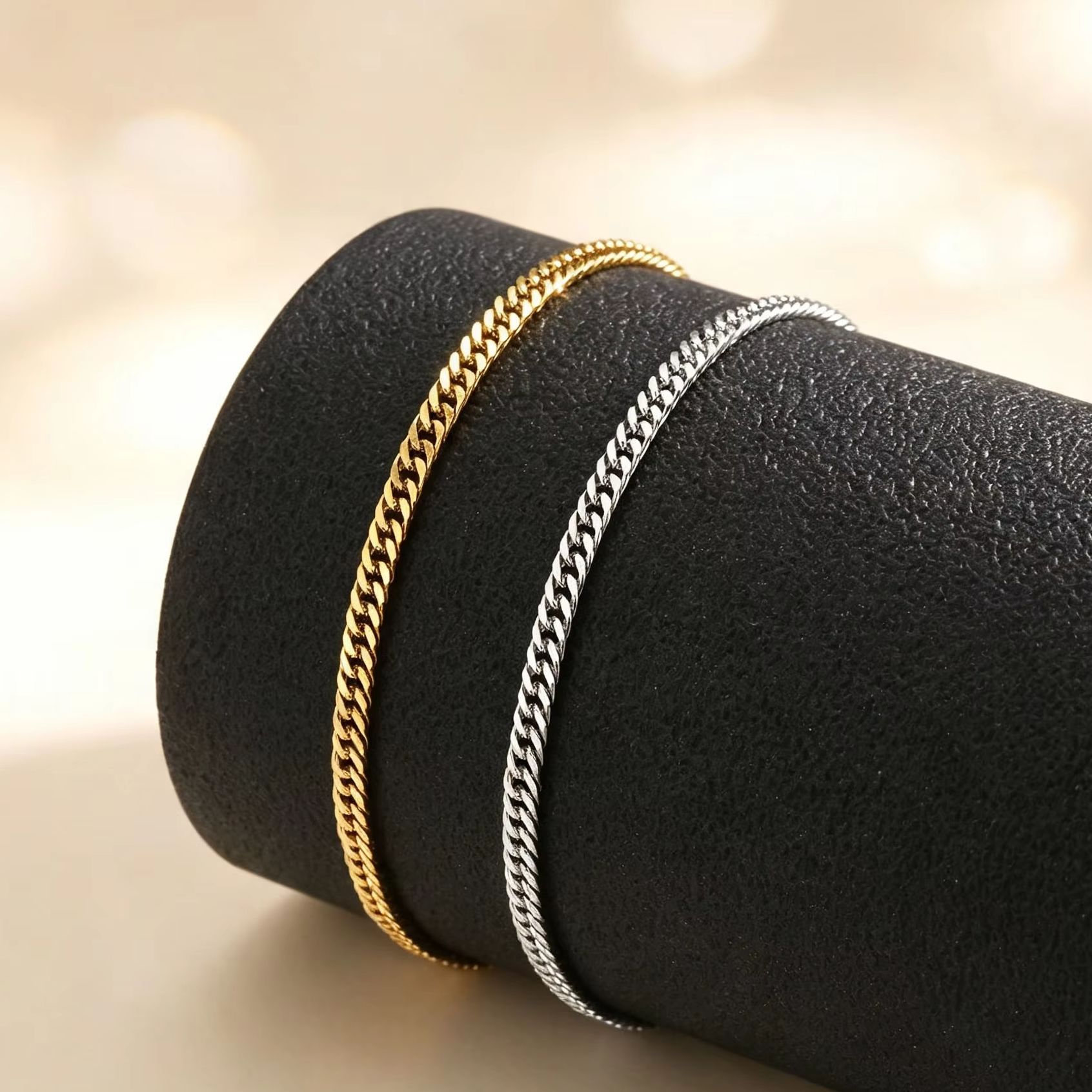 Thin Cuban Ankle Bracelet For  - Jc Jewelry & Watches Reviews recension och pris