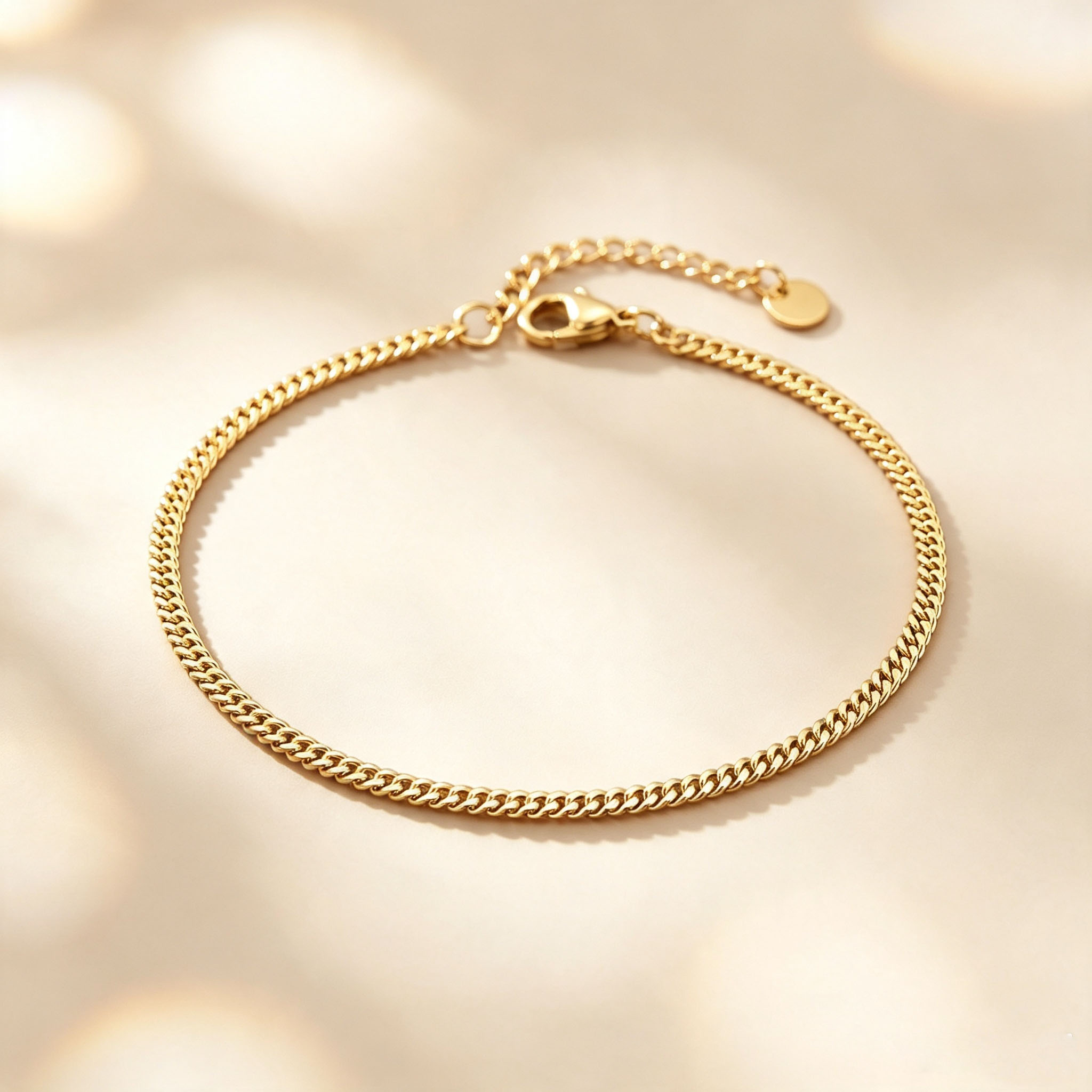 Thin Cuban Ankle Bracelet For  - Jc Jewelry & Watches Reviews recension och pris