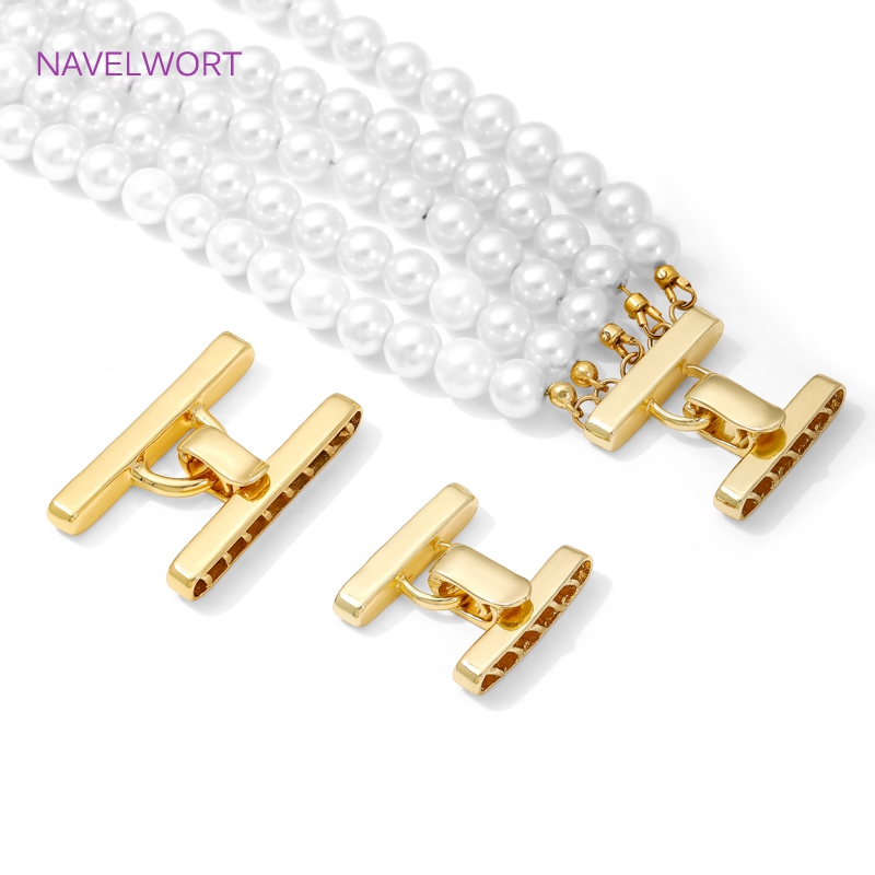 Multi Strands Necklace Clasp 1 - Pearl Necklace recension och pris