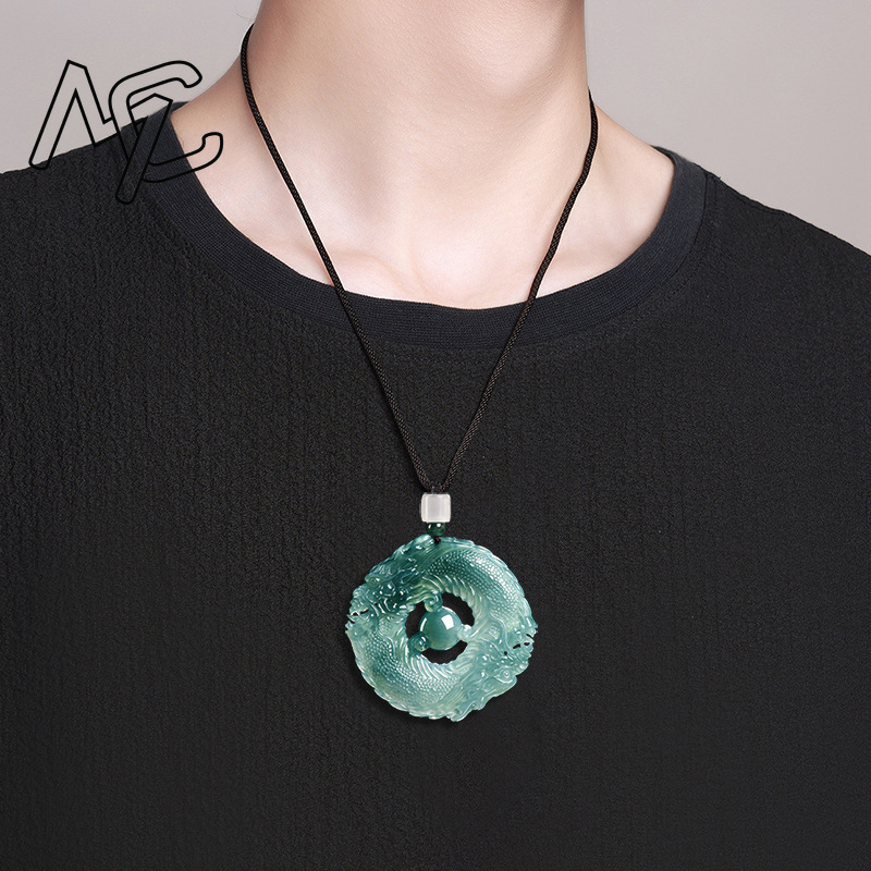 Natural Real Emerald Blue Wate - Jewelry & Watches Ltd recension och pris