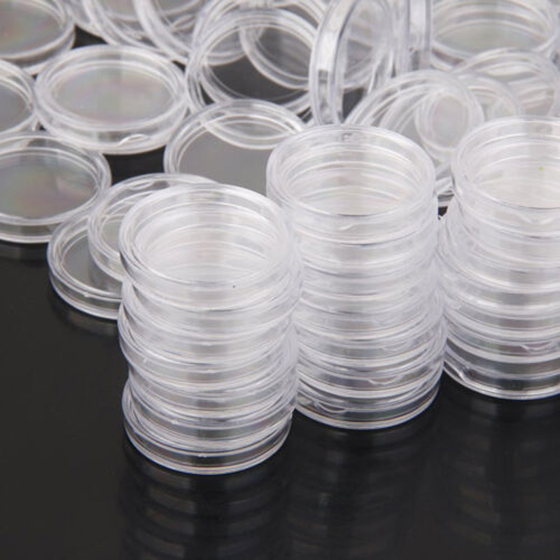 100 Clear Round Coin Holders 3 - Collectors Coins Jewelry & Watches Of Smithtown recension och pris