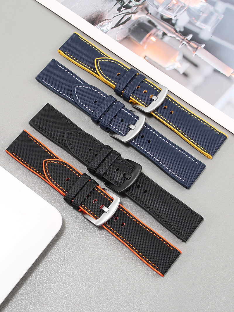 Nylon Textured Watch Strap Sui - Omega Watch Speedmaster recension och pris