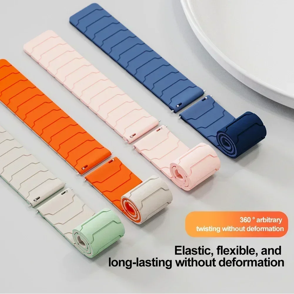 22mm Sport Magnetic Silicone B - A1 Watches & Jewelry New York Photos recension och pris