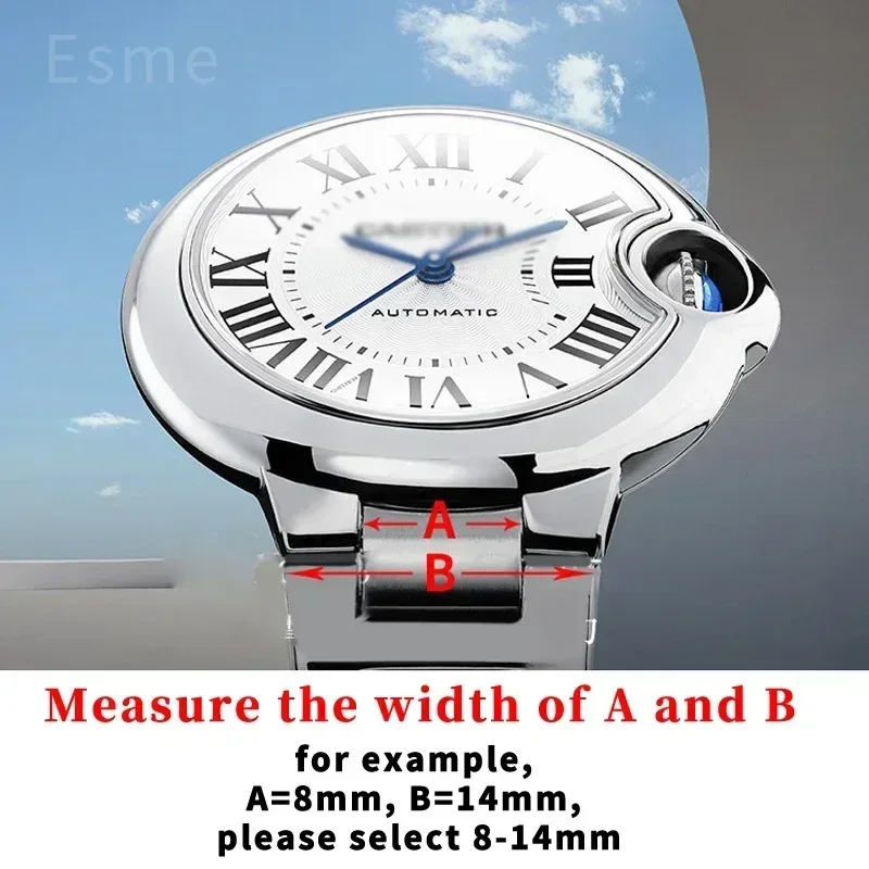 11x18mm Watchband for Cartier  - Cartier Watch Ballon Bleu recension och pris