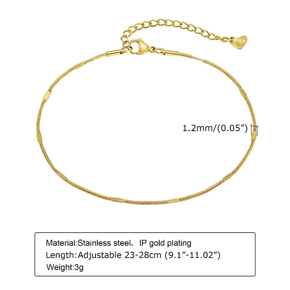 Women's Dainty Squashed Snake  - Jc Jewelry & Watches recension och pris