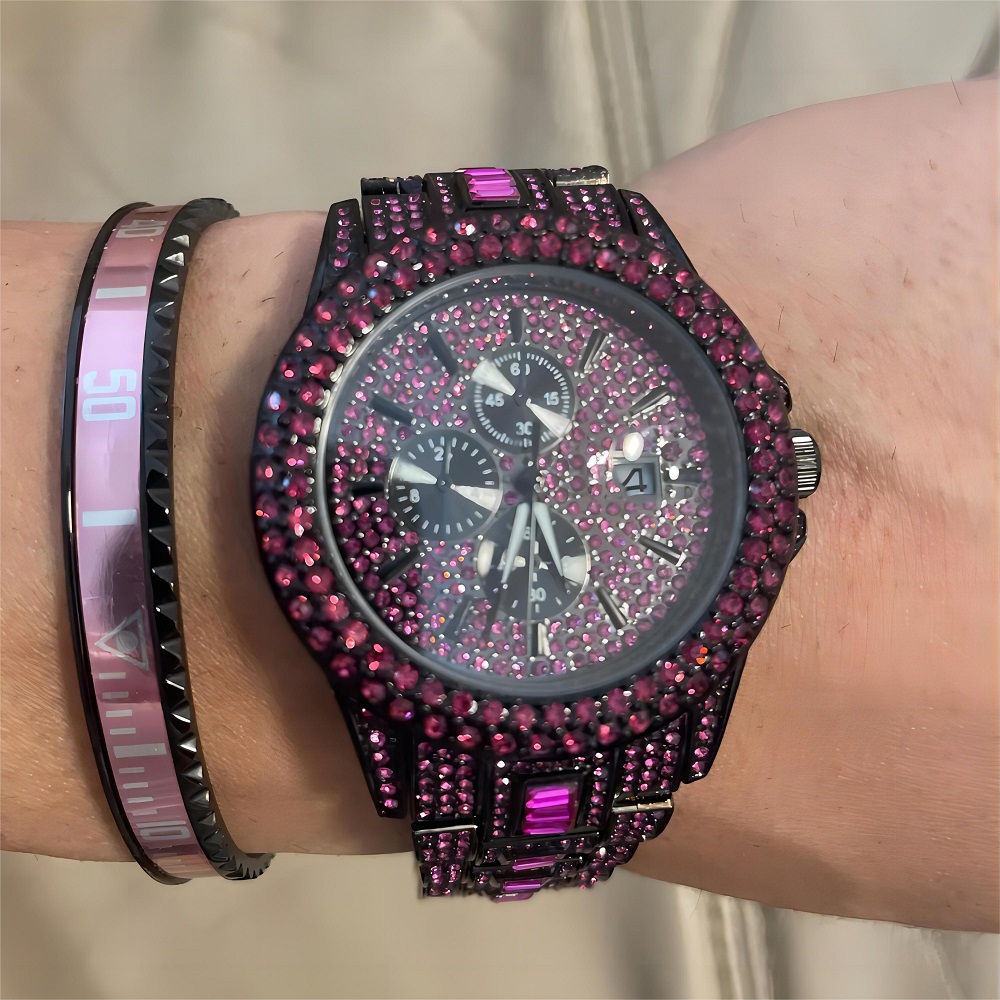 Hot Sell Red Ice Watch For Men - Jewelry Type Watches recension och pris