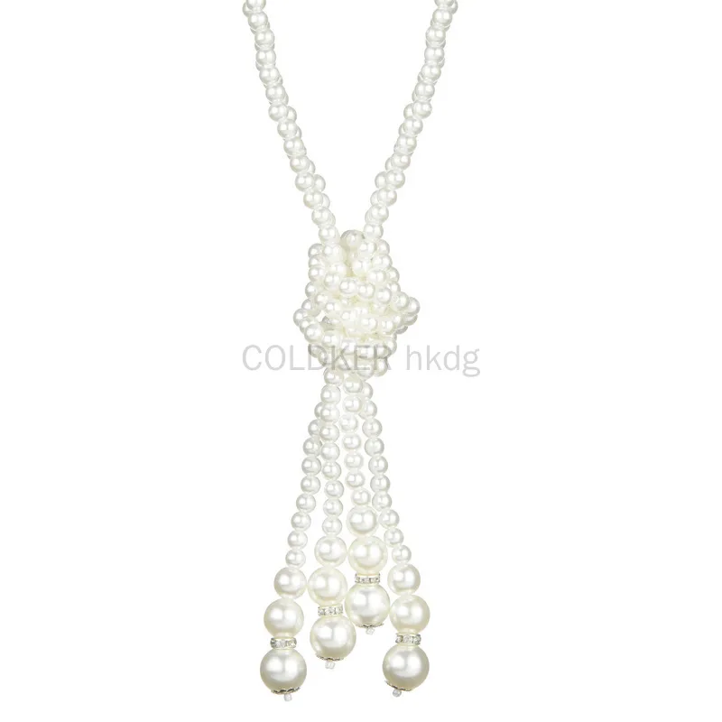 1920s Pearls Necklace Fashion  - Pearl Necklace recension och pris