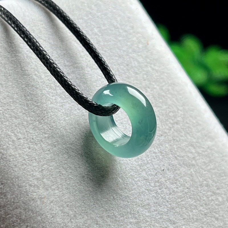 Natural Emerald Blue Water Luc - Jewelry & Watches Ltd recension och pris