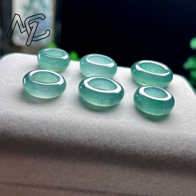 Natural Emerald Blue Water Luc - Jewelry & Watches Ltd recension och pris