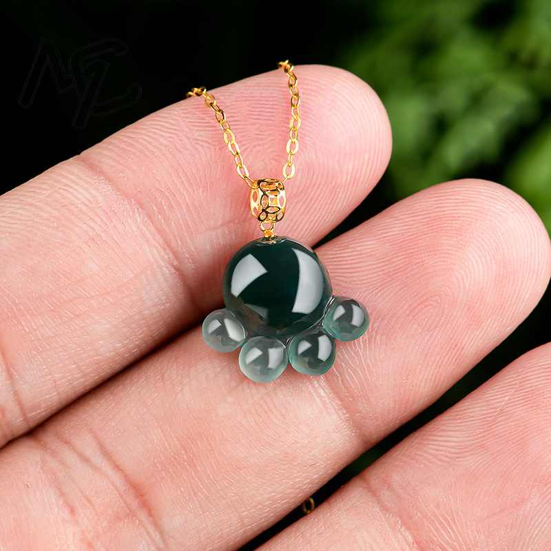 Natural Real Emerald Blue Wate - Jewelry & Watches Ltd recension och pris