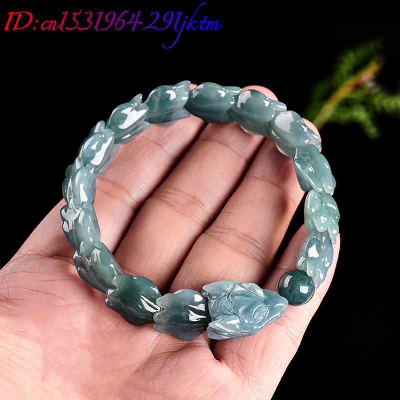 Blue Burmese Jadeite Dragon Br - Jewelry & Watches Ltd recension och pris