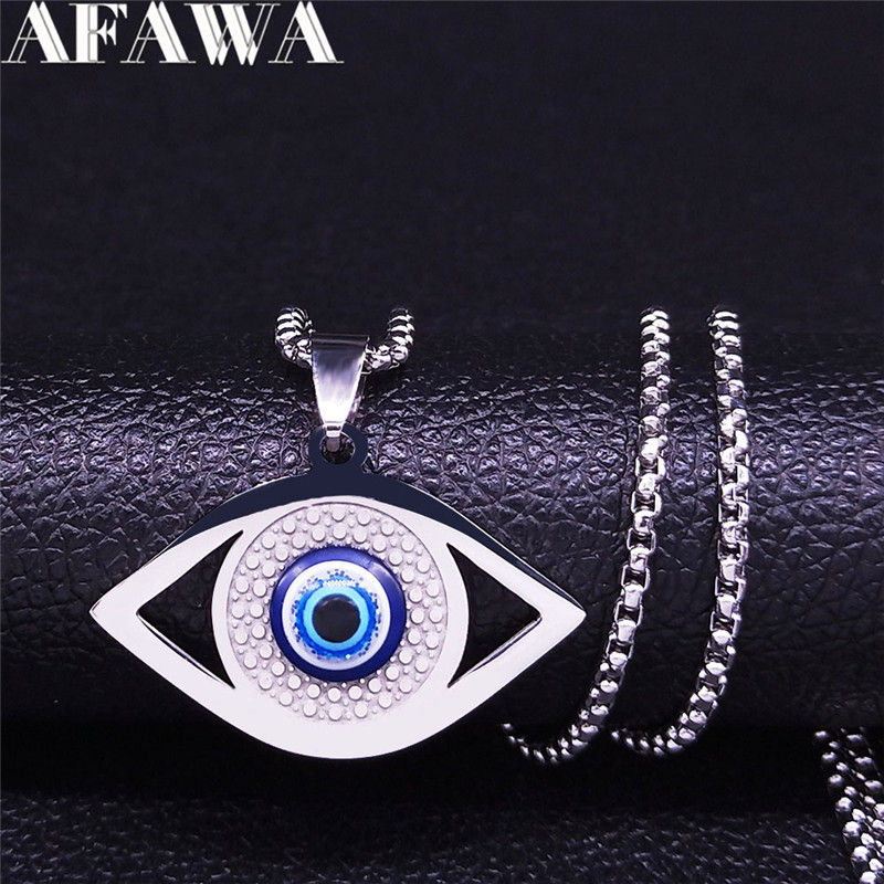 Islam Hamsa Evil Blue Eye Neck - Jewelry & Watches Ltd recension och pris
