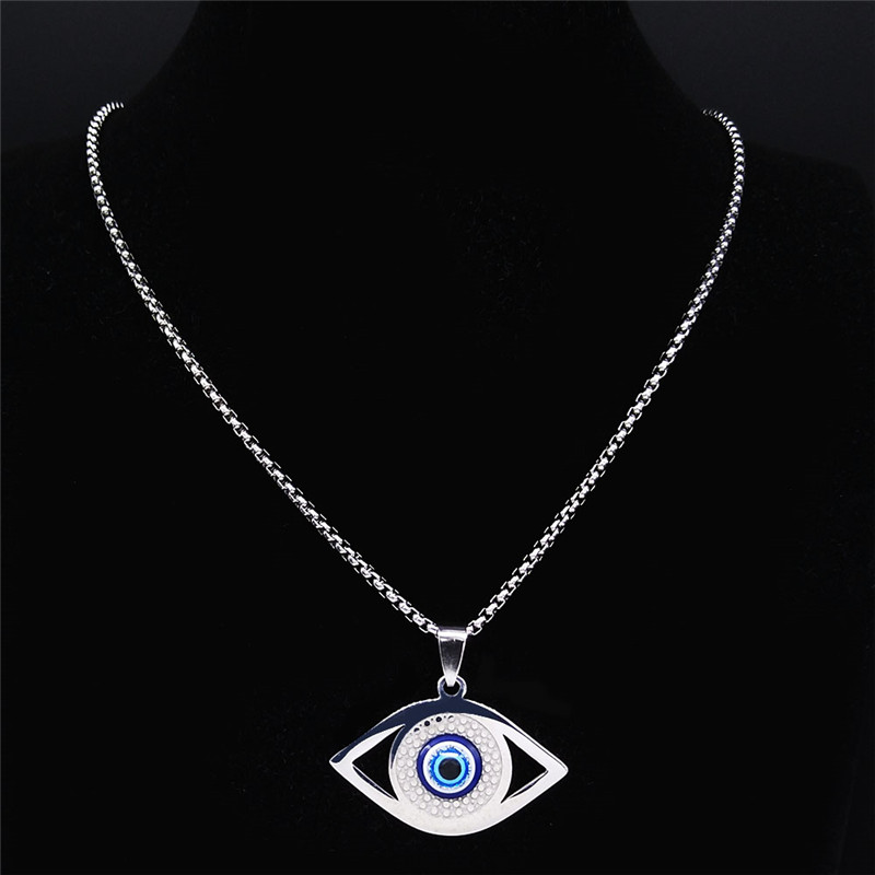 Islam Hamsa Evil Blue Eye Neck - Jewelry & Watches Ltd recension och pris