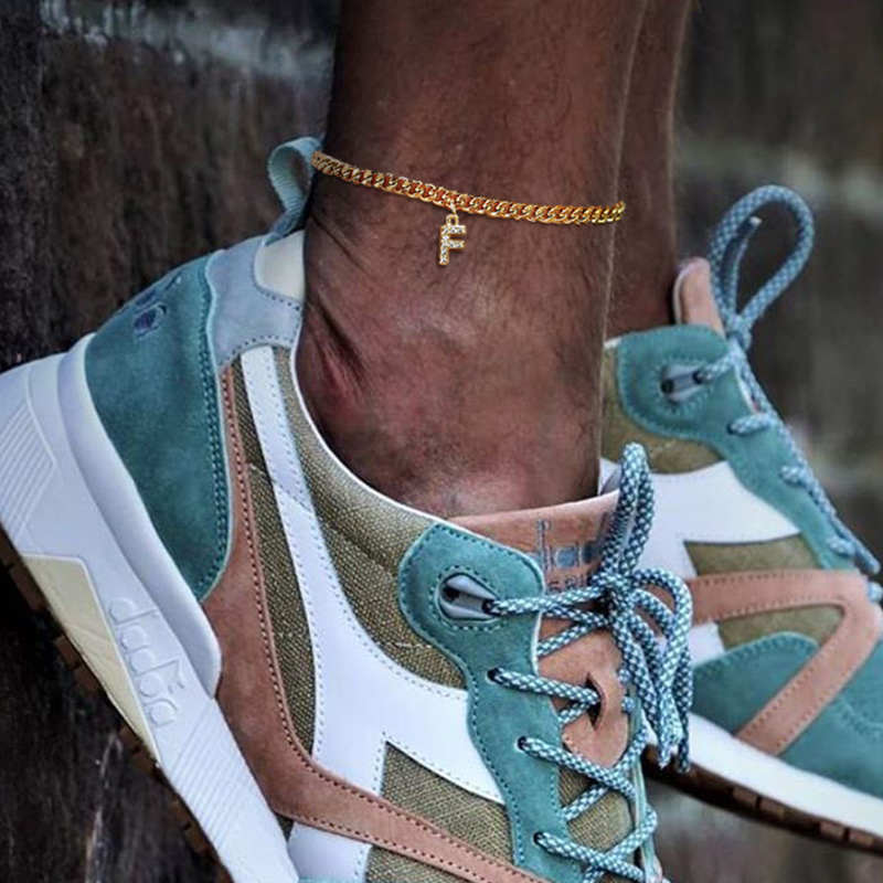 Men's Anklet,Men's Alphabet An - Jc Jewelry & Watches recension och pris