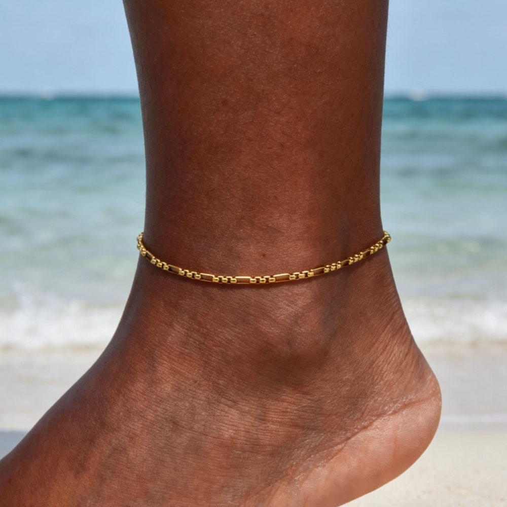 Stainless Steel Women's Anklet - Jc Jewelry & Watches recension och pris