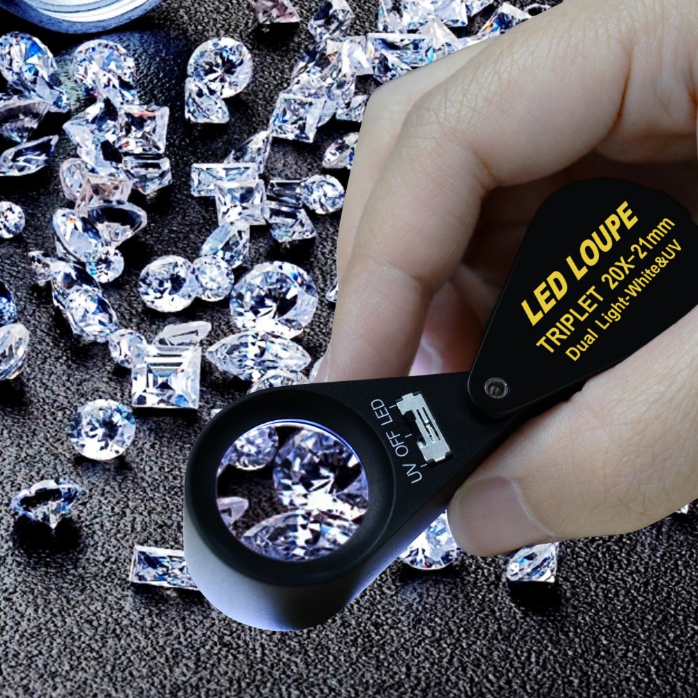 20x Jewelry Loupe 21mm Dual Li - Collectors Coins Jewelry & Watches Of Smithtown recension och pris