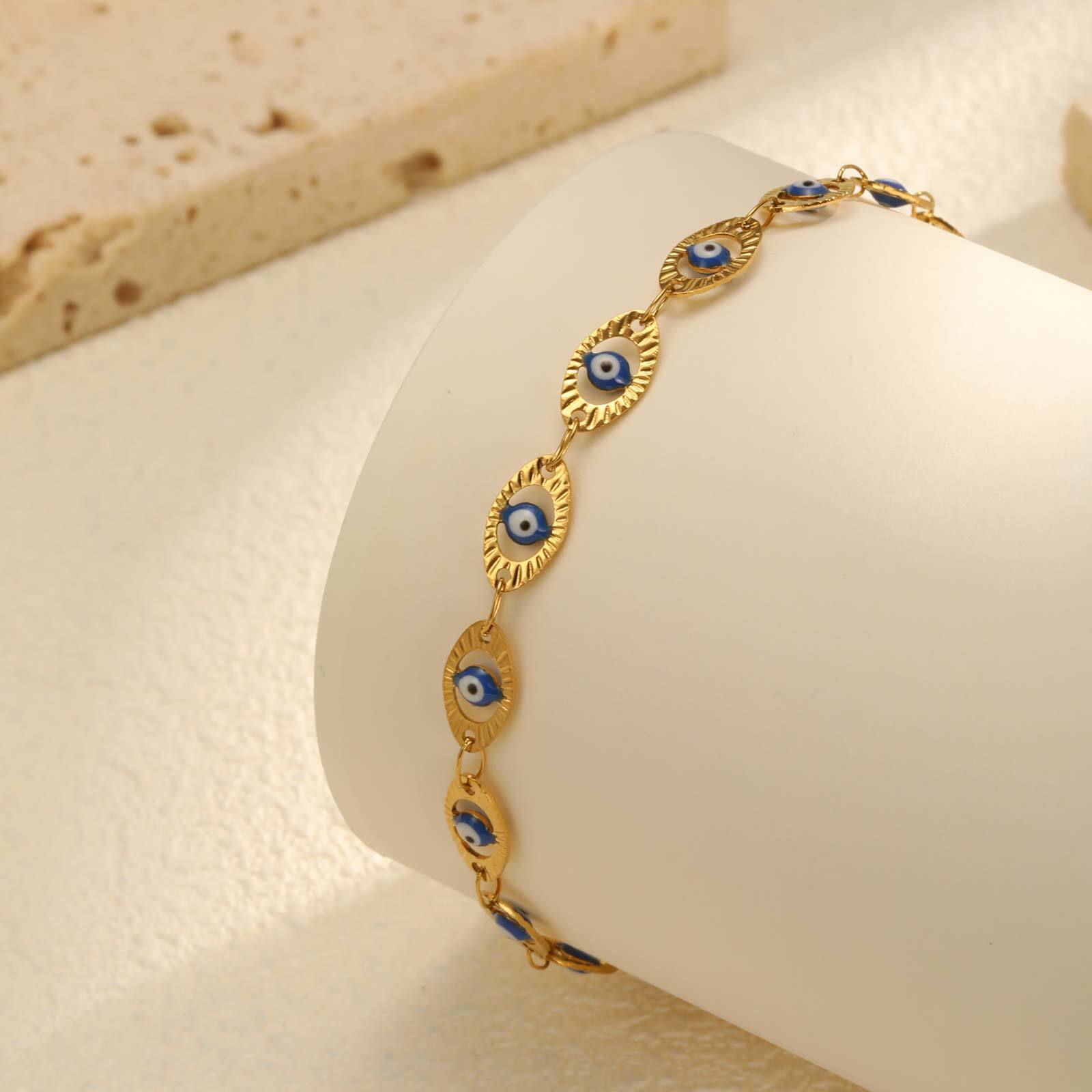 Evil Eye Anklet Bracelet for W - Jc Jewelry & Watches recension och pris