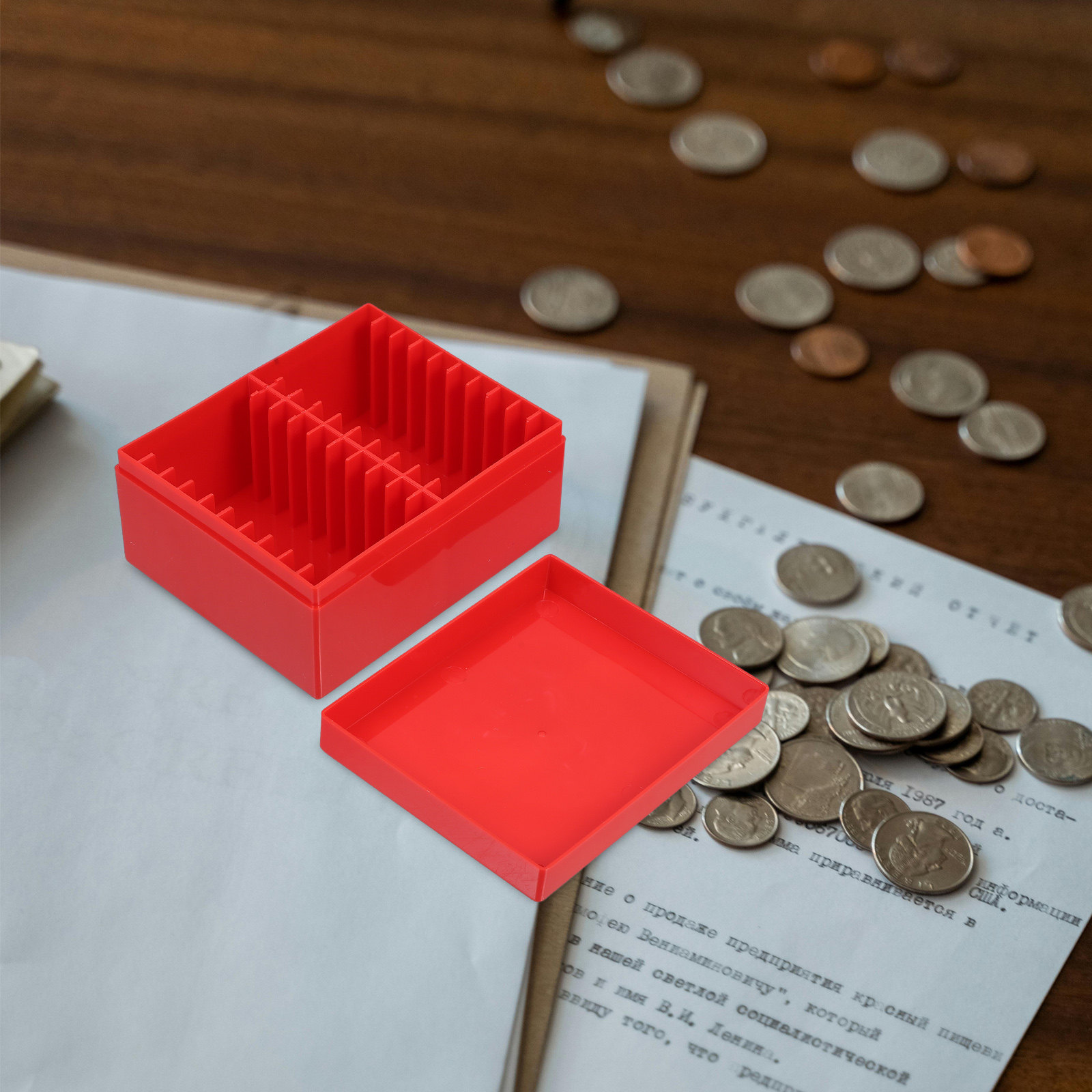 Plastic Coin Storage Box with  - Collectors Coins Jewelry & Watches Of Smithtown recension och pris